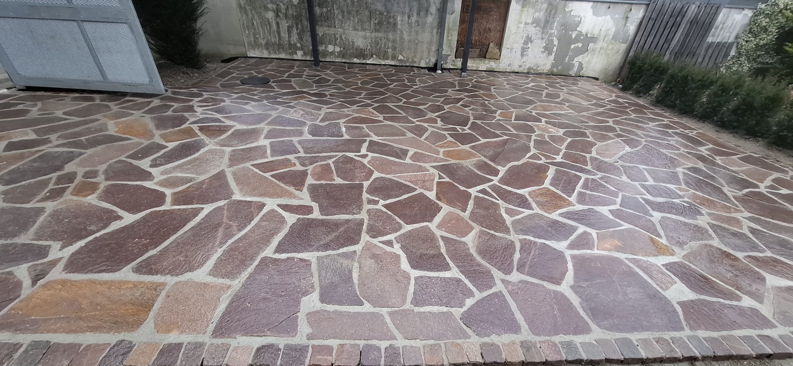 Realizace kamenné dlažby