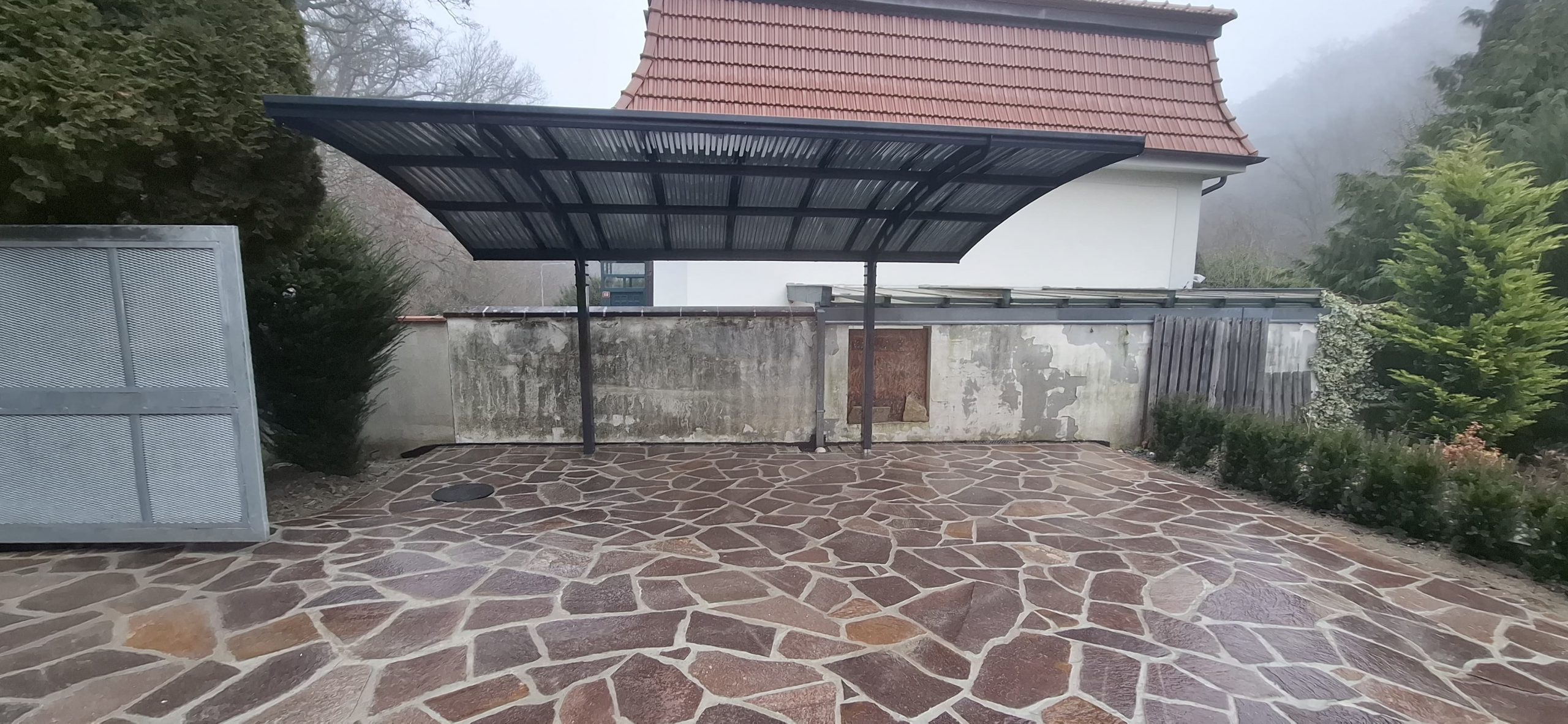 Realizace kamenné dlažby